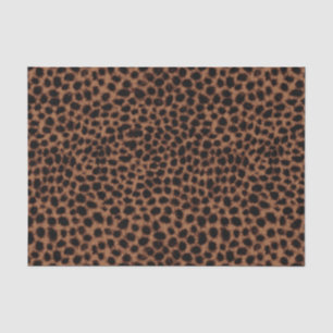 Leopard-Wasserfarbmuster Seidenpapier