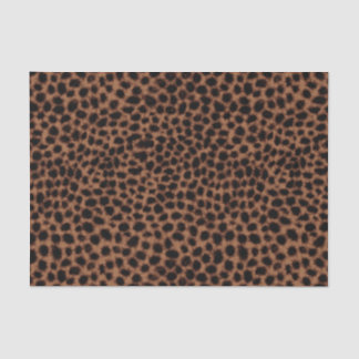 Leopard-Wasserfarbmuster Seidenpapier