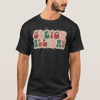Leopard Weihnachten vintage T-Shirt