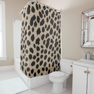 Leopard Whisper Duschvorhang