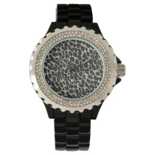 Leopard Wild Print Armbanduhr