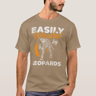 Leopard-Wildnis-Wildtier lustig T-Shirt