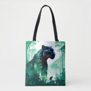 Leopard Wildtiere Naturschutzwälder Tasche