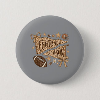 Leopard-Wimpel-Flag-Football-Saison-Touchdown Button