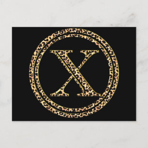 Leopard X Postkarte