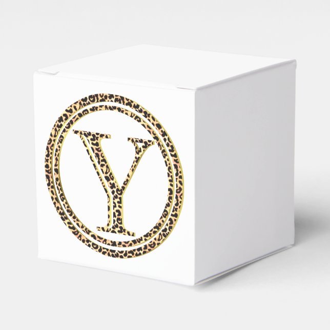 Leopard Y Geschenkschachtel (Vorderseite)