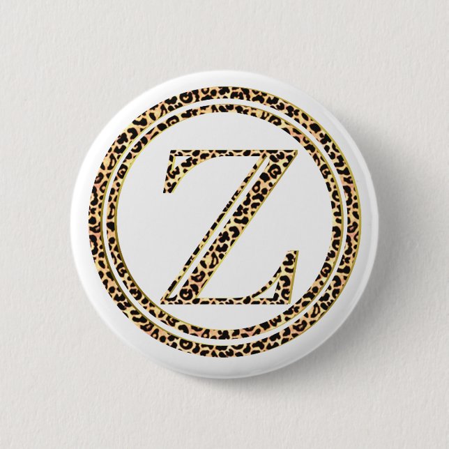 Leopard Z Button (Vorderseite)