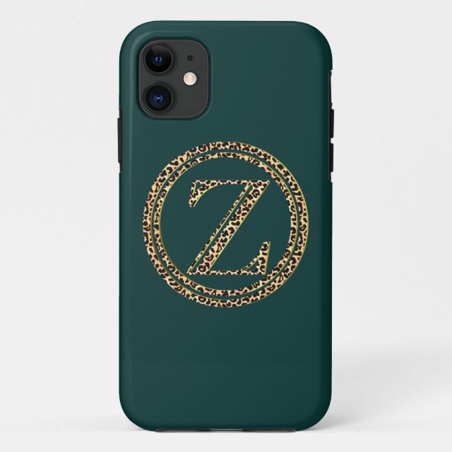 Leopard Z Case-Mate iPhone Hülle (Rückseite)