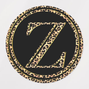 Leopard Z Etiketten