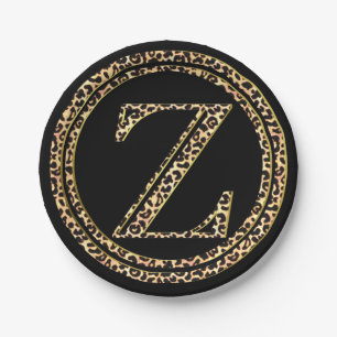 Leopard Z Pappteller
