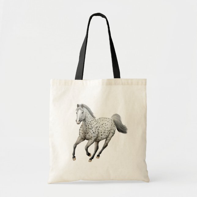 Leopardappaloosa-PferdeTaschen-Tasche Tragetasche (Vorne)