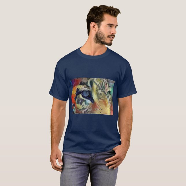 Leopardaugen T-Shirt (Vorne ganz)
