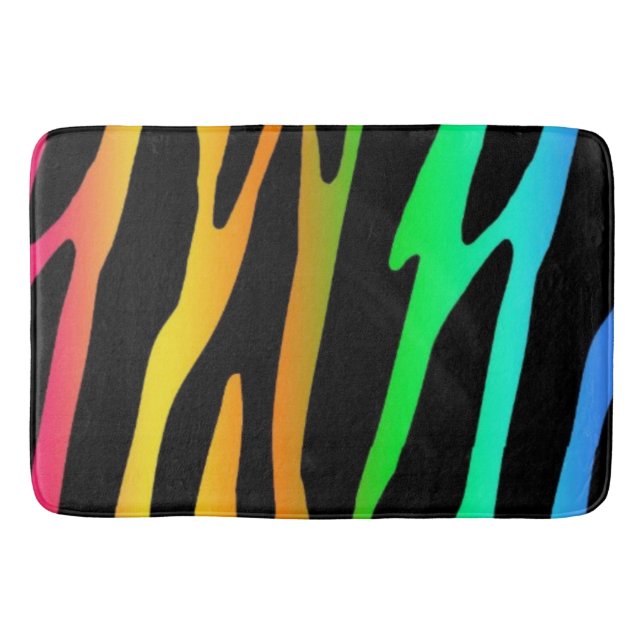 Leoparddruck Badematte (Vorderseite)