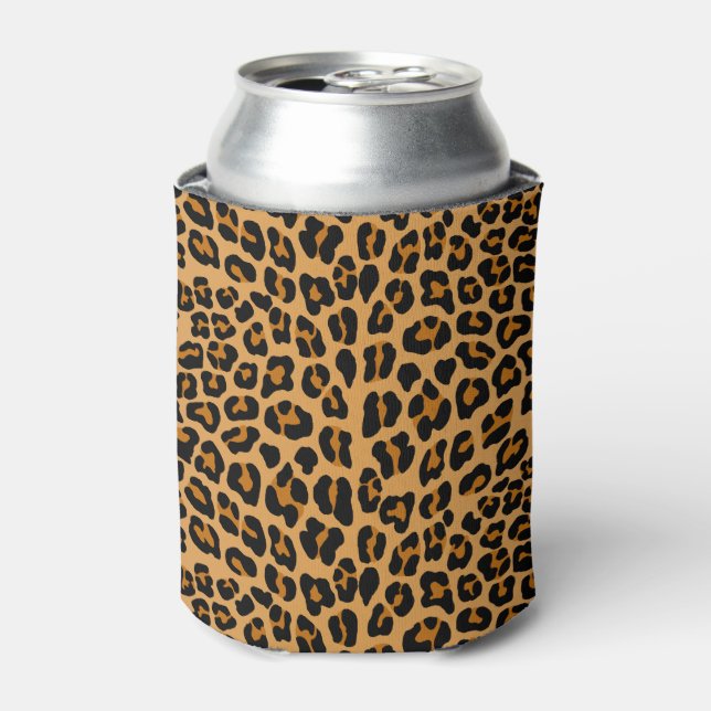 Leoparddruck Dosenkühler (Kanne Vorderseite)