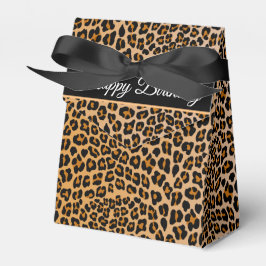Leoparddruck Geschenkschachtel