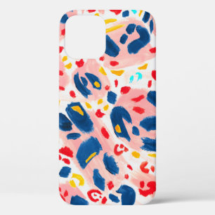 Leoparddruck: handbemalte Wasserfarbe. Case-Mate iPhone Hülle