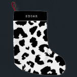 Leoparddruck Kleiner Weihnachtsstrumpf<br><div class="desc">Holen Sie sich ein paar gute alte Weihnachtsfeiertage, mit einem trendigen Design aktualisiert: ein modernes leopardenes Druckmuster. Vollständig anpassbare Farben.</div>