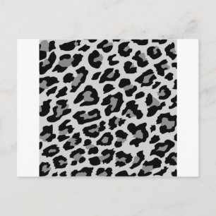 Leoparddruck Postkarte