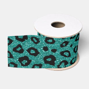 Leoparddruck Ripsband