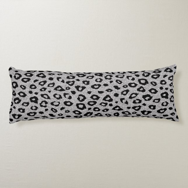 Leoparddruck Seitenschläferkissen (Rückseite)