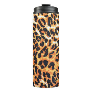 Leoparden als Untergrundleopard, Muster, Druck, Sk Thermosbecher