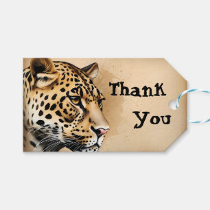 Leoparden Blick: Ein Portrait der Wildnis Geschenkanhänger