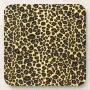 Leoparden-Druck Untersetzer