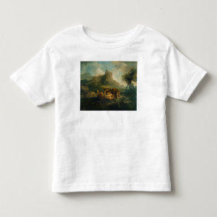 Leoparden Georges Stubbs am Spiel, c.1763-8 Kleinkind T-shirt