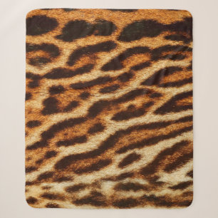 Leoparden Pelztexturen. Tierdruck Sherpadecke