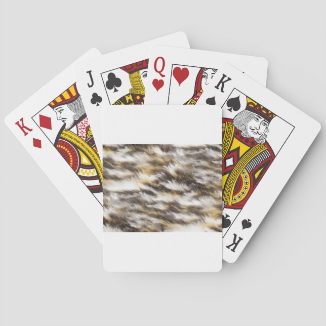 Leoparden Spielkarten (Rückseite)