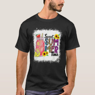 Leoparden Süße Sommerzeit für Urlaub Ferien T-Shirt