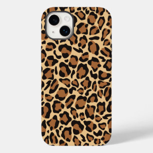 Leoparden-Tierdruck-Muster iPhone 14 Plus Hülle