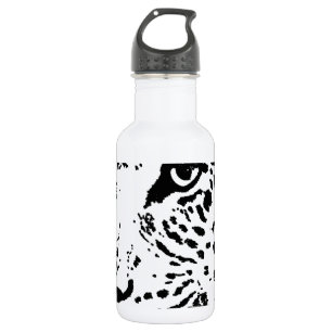 Leopardenauge Edelstahlflasche