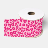 Leopardendruck in Pastellrosa, Hot Pink und Fuchsi