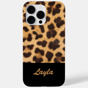 Leopardendruck Tierfell Personalisiert Case-Mate iPhone Hülle