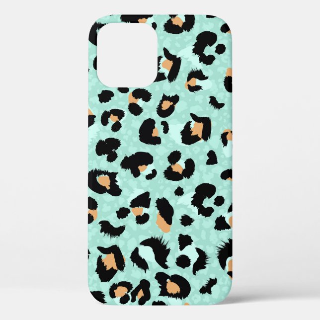 Leopardendruck, Tiermuster Case-Mate iPhone Hülle (Rückseite)