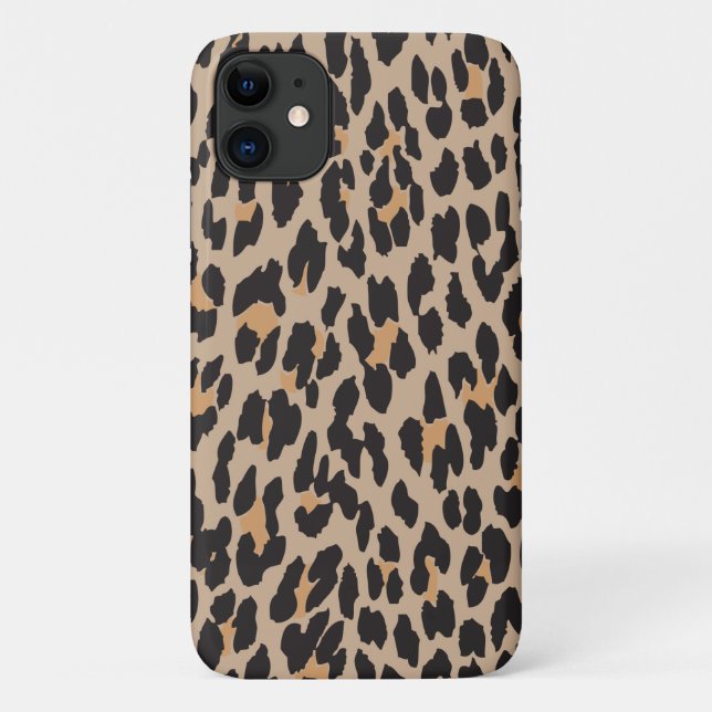 Leopardendrucke, Leoparden, Braunleopard Case-Mate iPhone Hülle (Rückseite)