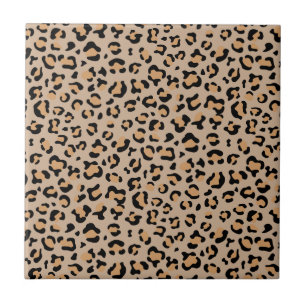Leopardendrucke, Leoparden, Braunleopard Fliese
