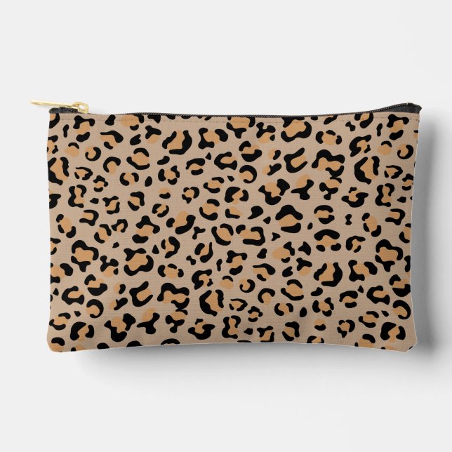 Leopardendrucke, Leoparden, Braunleopard Zubehörtasche (Vorderseite)