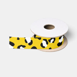 Leopardendrucke, Leoparden, Gelbleopard Satinband