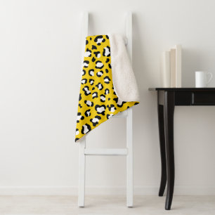 Leopardendrucke, Leoparden, Gelbleopard Sherpadecke