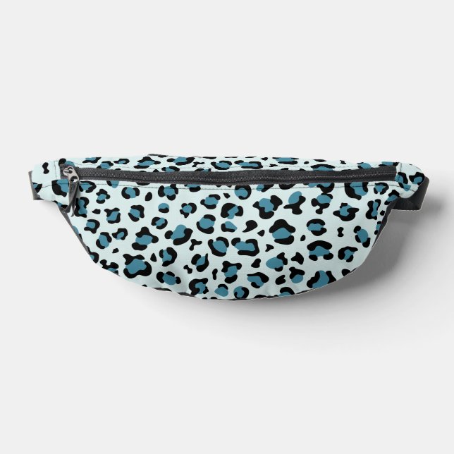 Leopardendrucke, Leoparden-Spots, Blauer Leopard Bauchtasche (Ablage )