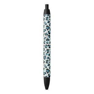 Leopardendrucke, Leoparden-Spots, Blauer Leopard Kugelschreiber