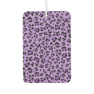 Leopardendrucke, Leoparden-Spots, Lila Leopard Autolufterfrischer