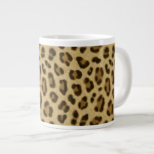 Leopardendruckmuster Jumbo-Tasse