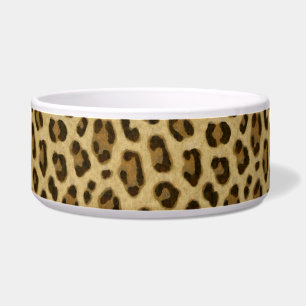 Leopardendruckmuster Napf