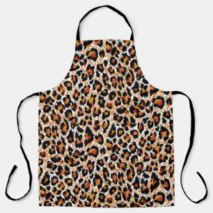 Leopardengeometrie: Gemusterte Illustration Schürze
