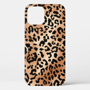 Leopardenhaut. Stilvolles Bluse-Design mit Leopard Case-Mate iPhone Hülle