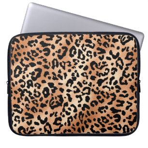 Leopardenhaut Stilvolles Bluse-Design mit Leoparde Laptopschutzhülle