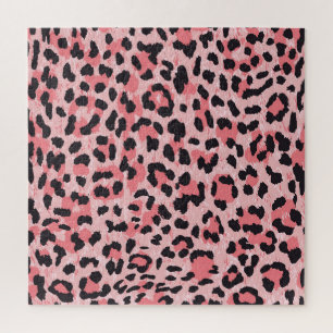 Leopardenhaut: Vintage nahtlose Textur